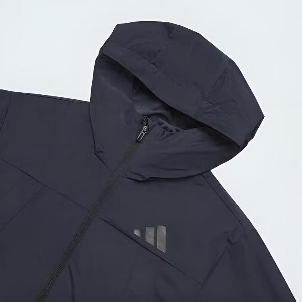 adidas Woven Hooded Zip Sports Windbreaker Jacket Men Jackets IB7053