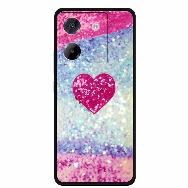For Xiaomi Poco M7 Pro 5G Case Cartoon Painting Style Soft Silicone TPU Back Cover Cases for Poco M7 Pro 5G Shockproof Cover New