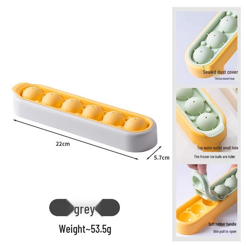 

Форма для льда из пищевого силикона - Круглый поднос для домашних кубиков льда