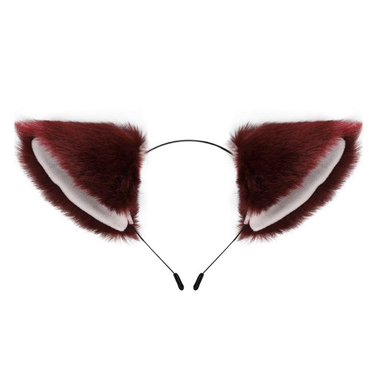 Cat Ears Bell Headband - Cosplay Catwoman Hair Accessory for Christmas & Halloween