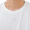 THE KISS Blue Diamond Silver Pair Necklace SPD1532BDM-1533BDM - Twisted Top Matching Set for Couples with Gift Box & Wrapping