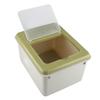 Boîte de Rangement Portable pour Riz Cuisine Plastique Céréales Grains Haricots Boîte de Stockage Alimentaire Récipient Alimentaire(# 2)