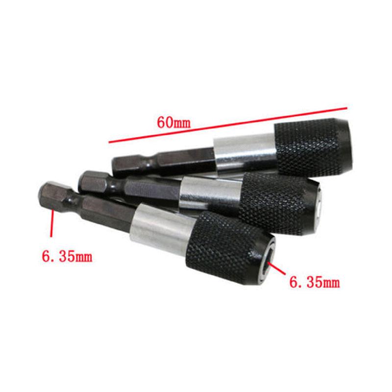 Buy Impact Drive Shank Quick Change Holder Hex Bit Drill Chuck