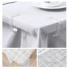 24Pcs Clear Tablecloth Clips Reusable Simple Installation Windproof Transparent Clamps Table Cover Holders
