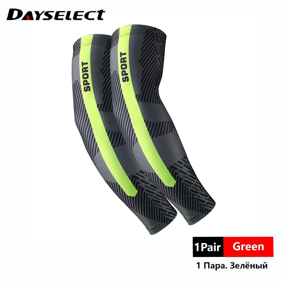 2Pcs Sport Cycling Bicycle Uv Sun Protection Cuff Cover Protective Arm Sleeve Bike Arm Warmers Sleeves
