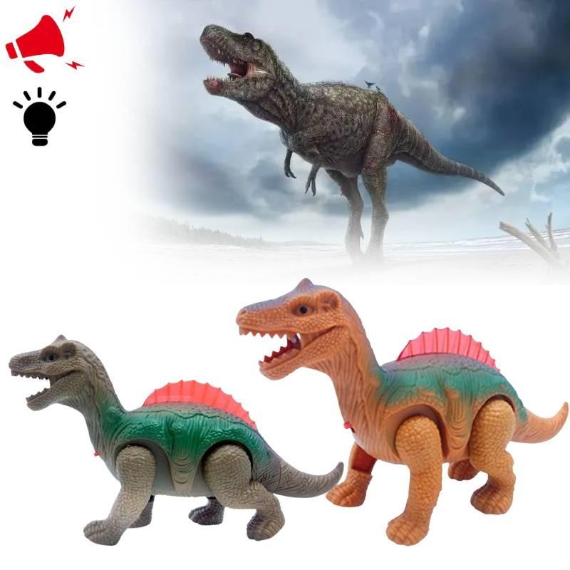 Interactive Electric Dinosaur Toy Set For Boys With Glowing Features For Engaging Playtime