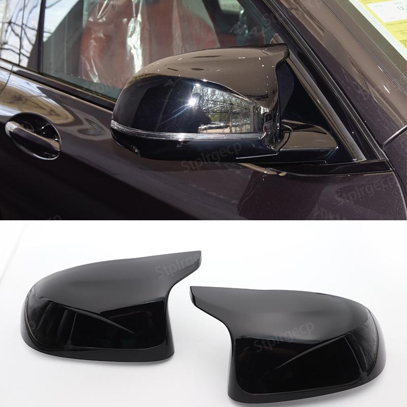 Auf Lager: Carbonfaser Rückspiegelgehäuse für BMW X3, X4, X5, X6 (F15/F16), AN Hörnchen-Design