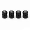 3D Aluminum Alloy Car Wheel Tire Valve Caps Tyre Rim Stem Covers Airdust for MG HS EHS Phev ZS MG3 MG5 MG6 MG7 GT ZR RX5 ZT RX8 wue1