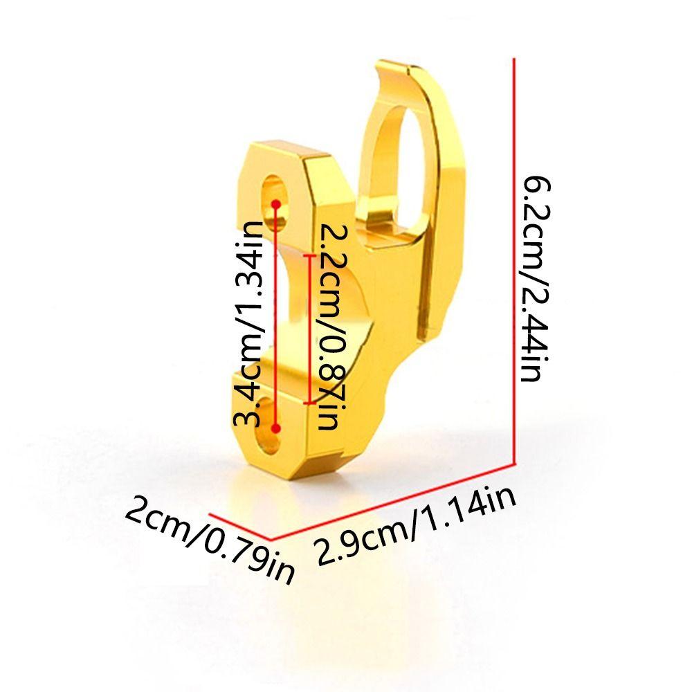 Waterproof Motorcycle Hook Easy Installation Motorcycle Luggage Hanger  Luggage Bag