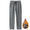 Pants Men's Winter Plus Velvet Thick Loose Large Size Sports Pants Men's Solid Color Men's Pants Trousers Men's Casual Pants