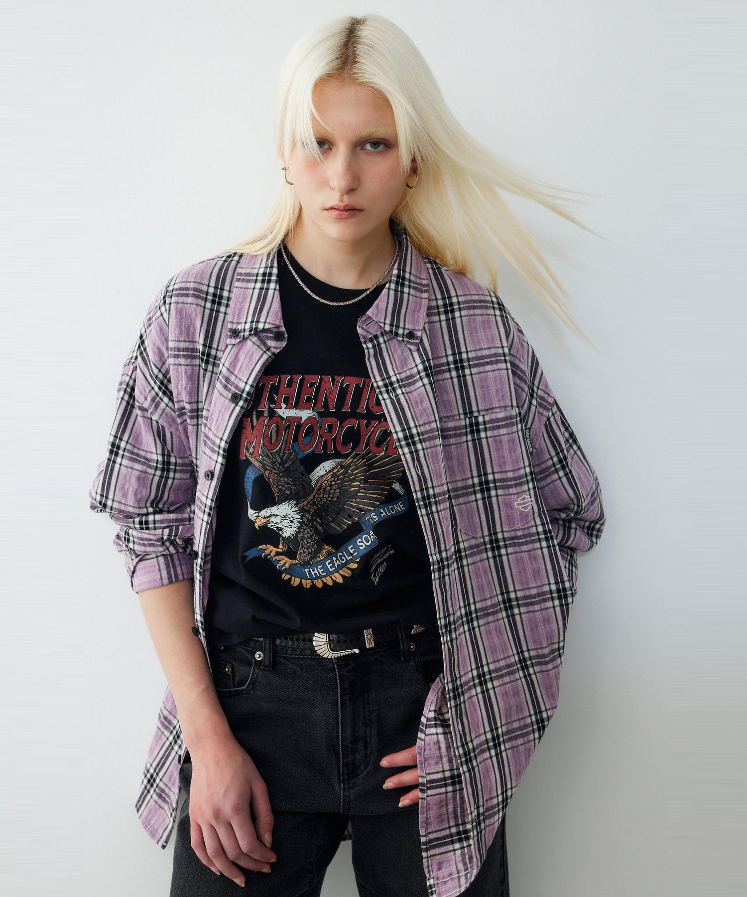 HARLEY-DAVIDSON COLLECTIONS® Essentials Check Shirt Dark