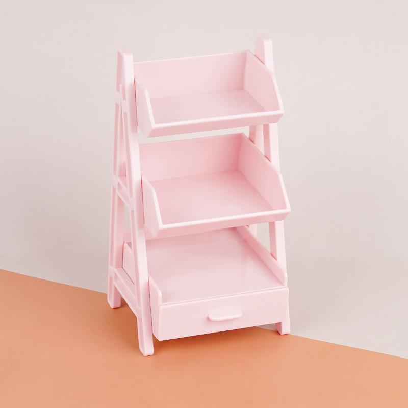 Miniature Mini Flower Stand Shelf Play House Toy Model Mini Simulation Scene Doll House Dessert Knickknack