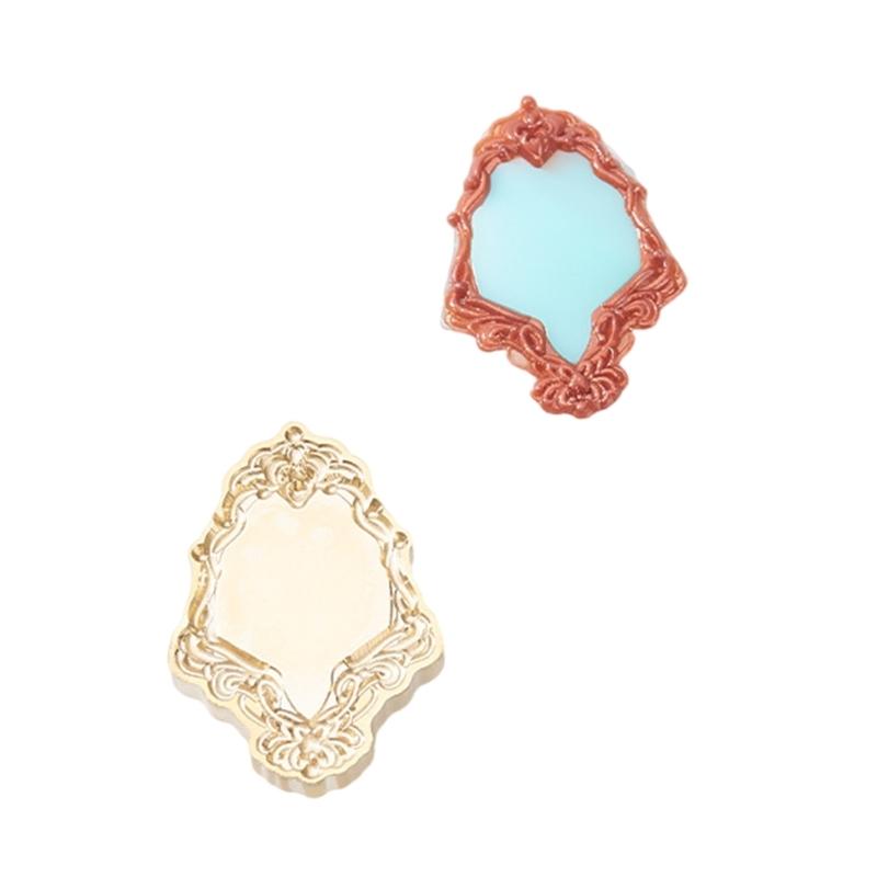 Sealings Wax Stamp Head for Envelope Invitation Card DIY Scrapbooking Flower Photo Frame Seal Stamp Head Replacement
