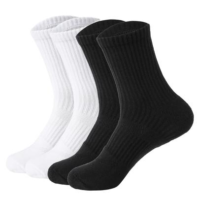 Pánské dlouhé ponožky Solid Colors Tlusté dlouhé ponožky odvádějící vlhkost a odolné proti zápachu