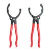 1pc 12 Inch Car Oil Filter Pliers Clamp Type Wrench Oil Filter Remove Disassembly Tool Filter Element Wrench 15 ° Bend Grip