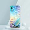 Gradient Color Water Transparent Phone Case for Samsung Galaxy A16 A14 A12 A22 A24 A42 A02 A03S A06 A50 A20 A30 A40 Soft Cover