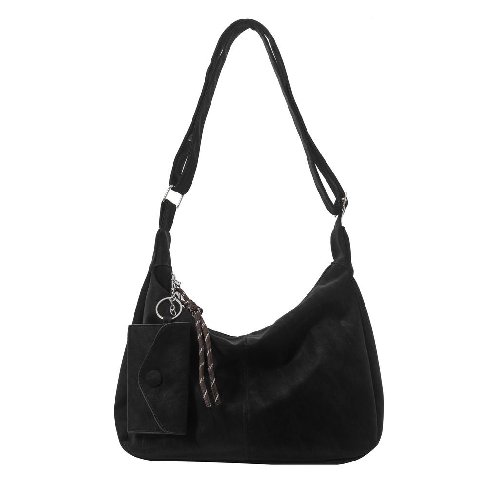 Fashionable Simple Largecapacity Bag Women's New Casual Commuter Shoulder Bag Softsided Tote Dumpling Bag