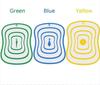 New Non-slip Cutting Board Transparent Antibacteria Classification Chopping Board Flexible PP Kitchen Chopping Kitchen