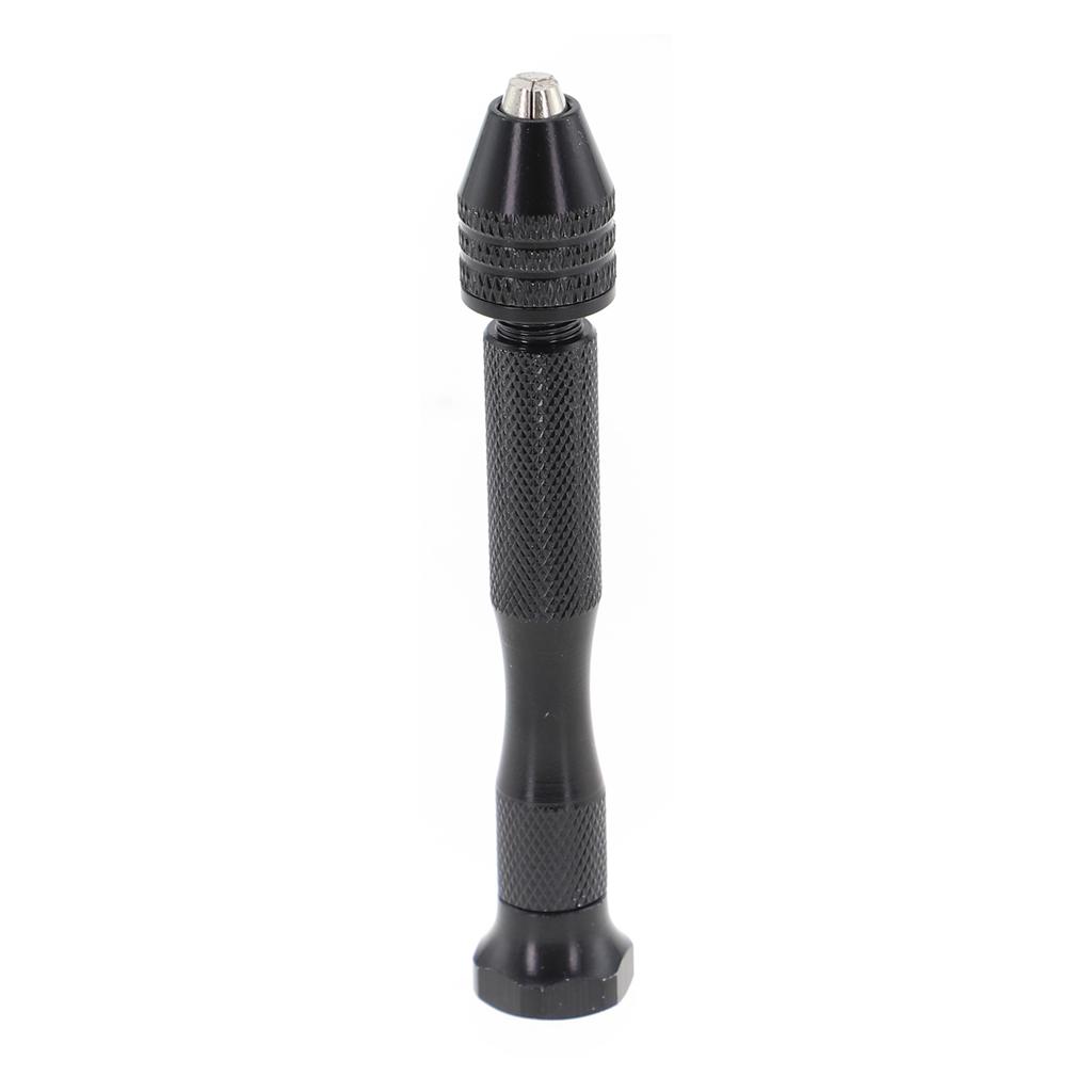 0.3-3.2mm Hand Drill Aluminum Alloy Drill Bits For Drilling Wood For Rubber Manual Punching Mini Hand Drill Black Hand Drills