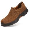 Men's Shoes Autumn and Winter New Genuine Leather Shoes Outdoor Matte Leather Sports Casual Platform Leather Shoes