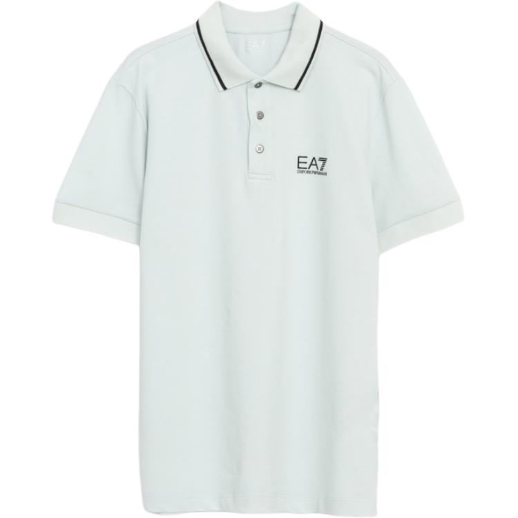 

Emporio Armani Letter Print Polo Shirt Men tops Light-Green 8NPF06-PJ04Z-1133 M