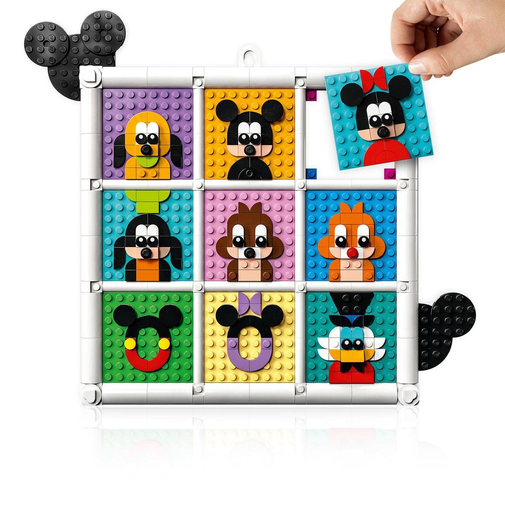LEGO Disney 100: Disney's 100th Anniversary Collection of Popular Characters! 43221 Toy Blocks, Gift, Fantasy, for Girls Ages 6 and Up
