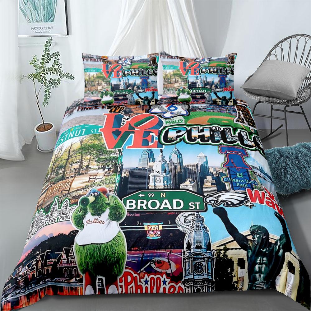

Комплект пододеяльника с граффити-артом из пригородов Нью-Йорка, размер кинг, квин, дабл, фулл, твин, одинарный, комплект постельного белья 135x200cm
