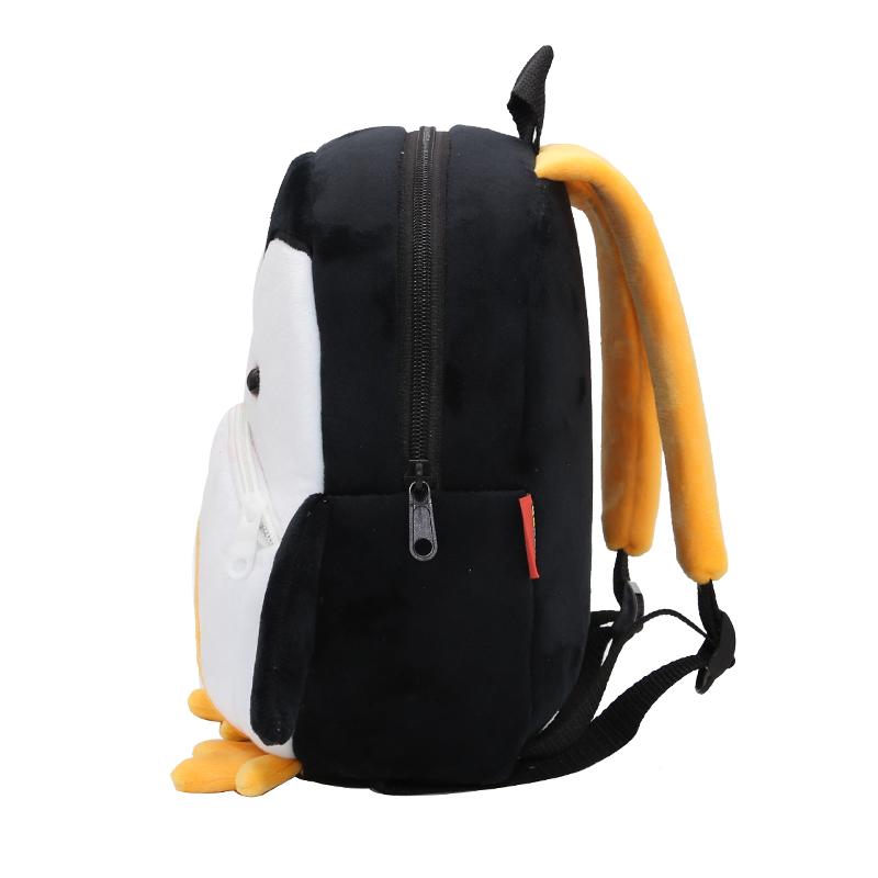 Jungen Mädchen Rucksack Niedlichen Tier Pinguin Kinder Plüsch Rucksack Kindergarten Schule Tasche