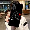 French Bulldog Black White Cover For Samsung Galaxy A52 A12 A51 A32 A21s A71 A32 5G A12 A22 A53 A31 A13 A72 A02s A41 Phone Cover