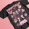 Anime Art 100 Girlfriends Unisex Heavy Cotton Tee, Meido Mei Shirt, Kimi No Koto