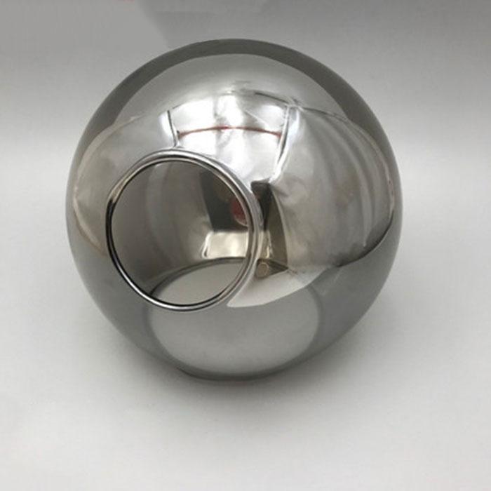 

Абажур из серого бронзового стекла с боковым отверстием 4,5 см для люстры DNA Magic Bean или замены боковой крышки торшера серый