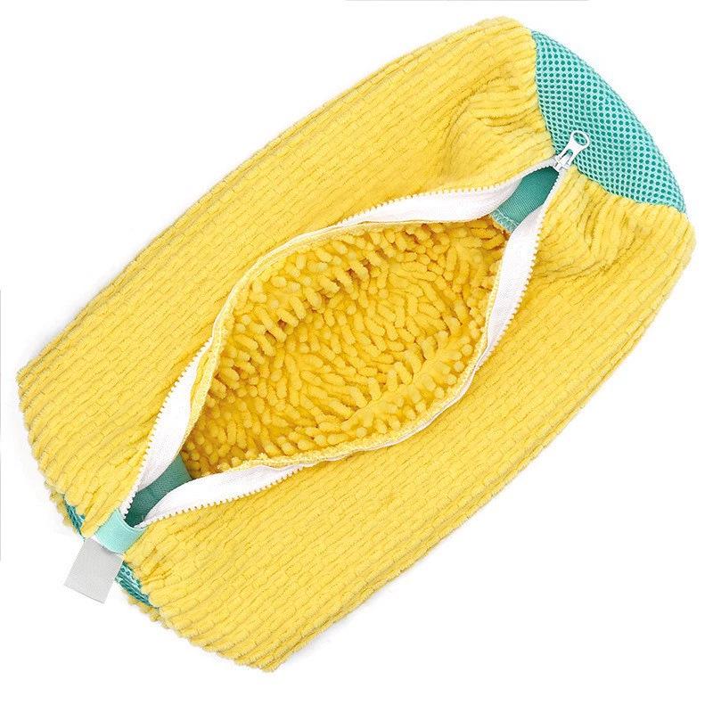 Cylindrical Portable Shoe Wash Bag for Machine Wash & Anti-Deformation