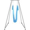 VEVOR Aerial Yoga Frame & Yoga Hammock, 9.67 Ft Height Professional Yoga Swing Stand Comes with 13.1 Yards Aerial Hammock