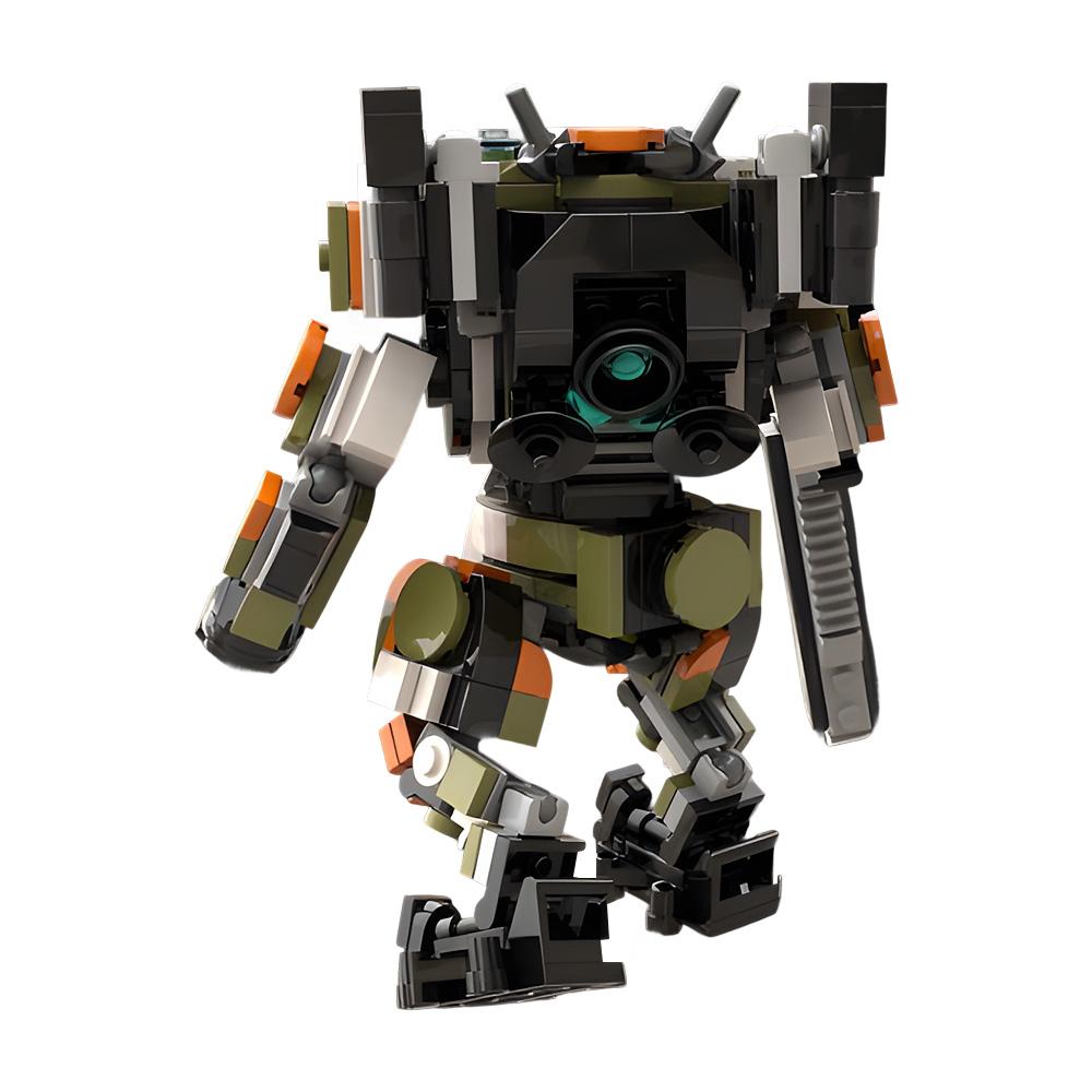 MOC Popular Games Titanfall 2 Mecha Bricks Model BT 7274 Titan Battle Robot DIY Building Blocks Assemble Toys Kids Birthday Gift