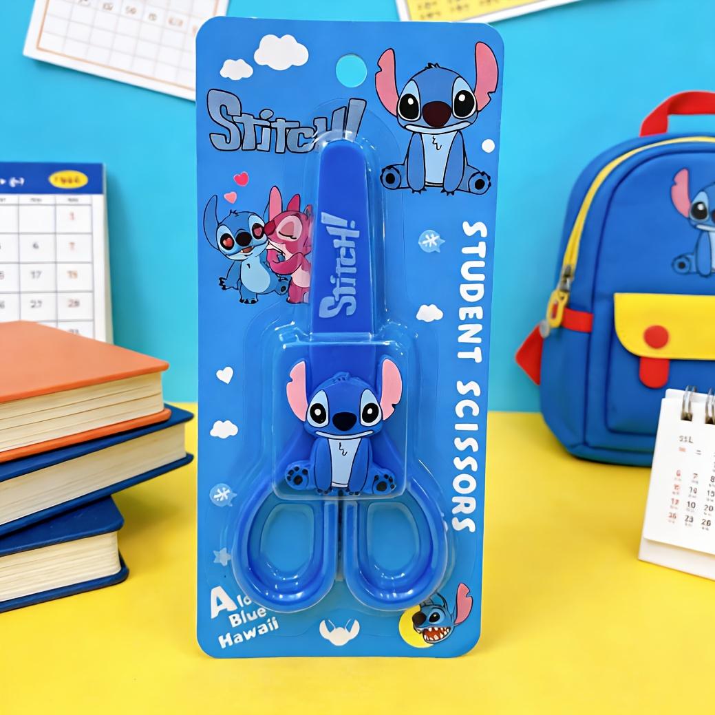 

Disney Stitch Creative Scissors with Case Safety Paper Knife, Holiday Gift, Stitch Mini Scissors with Case One blue [Stitch Scissors]