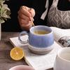 Nordic Kiln Change Glaze Mug Gradual Change Retro Household Ceramic Cup High Value Creative Ceramic Coffee Cup