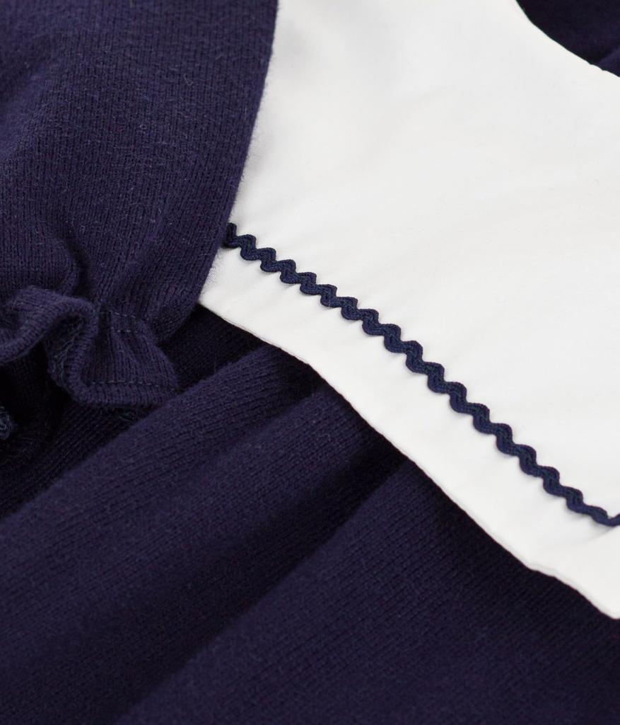 Petit Bateau Long Sleeve Jumpsuit A0DZJ Blue 6 Months 67cm