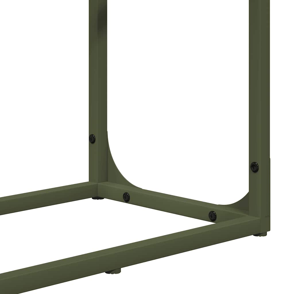 Firewood Rack Olive Green 60 x 25 x 100 cm Cold Rolled Steel