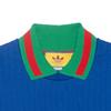 Gucci X Adidas Polyester Polo Shirt Cobalt Blue 691777-XJEKF-4364