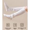 Non-Slip Bottom High Tube Sleep Socks Comfortable Fabric Leg Warmers  Postpartum Period
