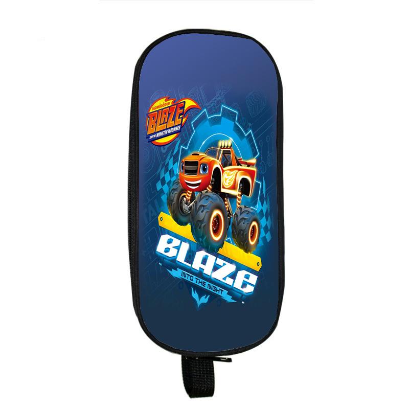 

Пенал с изображением машинок-монстров и Вспыша, вместительная сумка для ручек, кавайная косметичка, школьные канцелярские принадлежности для офиса 16