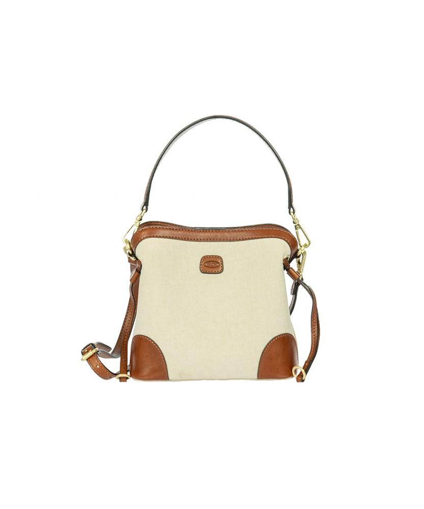 Brics Volterra Trama Small Bucket Bag Cappuccino (Br-Boe05959.493)