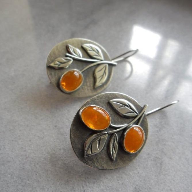 

Irregular Temperament Earrings, Metal Smooth Ear Buckle One Size