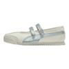 Puma Zapatos Turino 2 de Cuero Sintético PU con Punta en T Cómodos Duraderos Mary Jane para Mujer Blanco Roto Plateado 409079-01