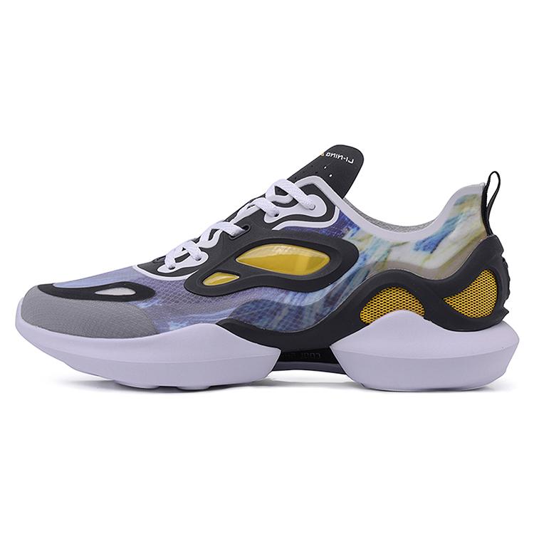 

new LiNing Comet Anti Slip And Wear Resistant Breathable Low Top Sports Casual Shoes Men s Spectrum Yellow 41