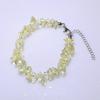 Pink Purple Agate Crystal Beaded Bracelet - Semi-Precious Gift for Female Students & Best Friends