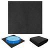 Thin Felt Swimming Pool Liner Pad Lightweight Portable Pool Underpad Trimmable for Outdoor Family Use and Easy Storage