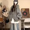 Women's Hooded Knit Cardigan Coat | 2025 Lazy Korean Style Autumn Sweater