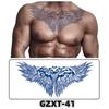 Waterproof Herbal Semi-Permanent Flower & Wings Sleeve Tattoo Sticker