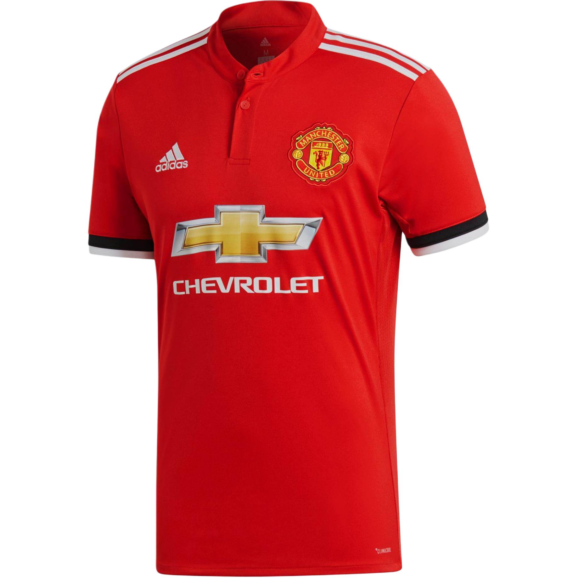 

Футболка мужская Adidas Manchester United Fan Edition с коротким рукавом и принтом букв, красная BS1214 M